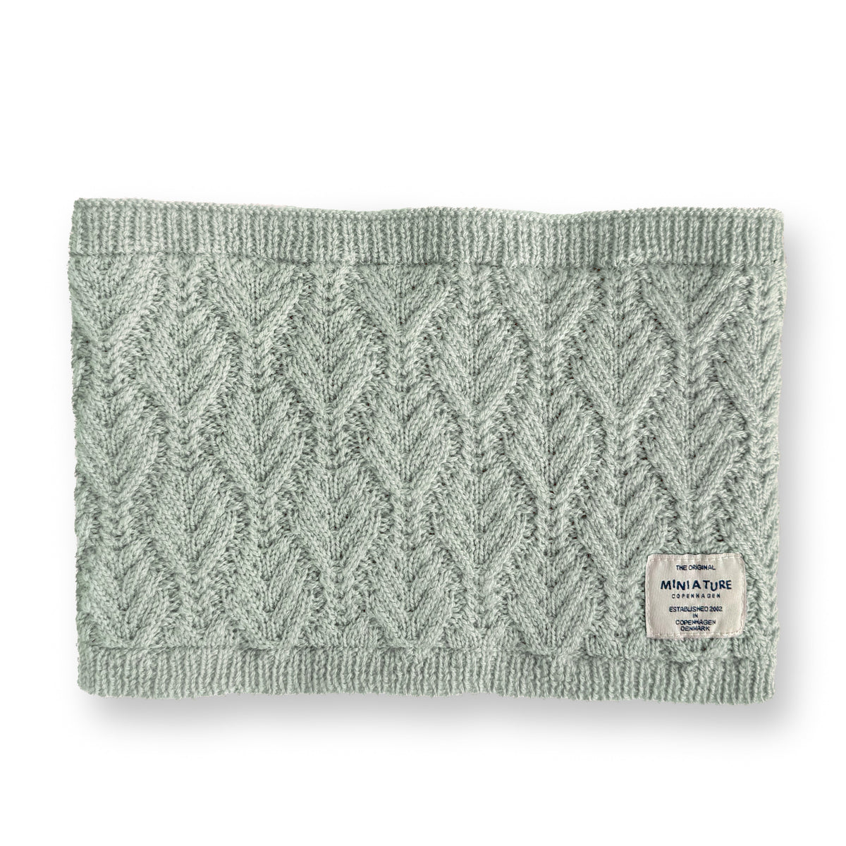 MINI A TURE MATGOI fleece-lined neckwarmer - Slate gray