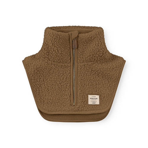 MINI A TURE MATAKTON teddy fleece zip neckwarmer
