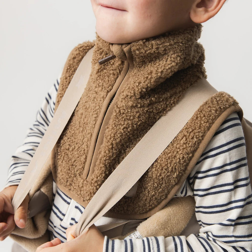 MINI A TURE MATAKTON teddy fleece zip neckwarmer lifestyle