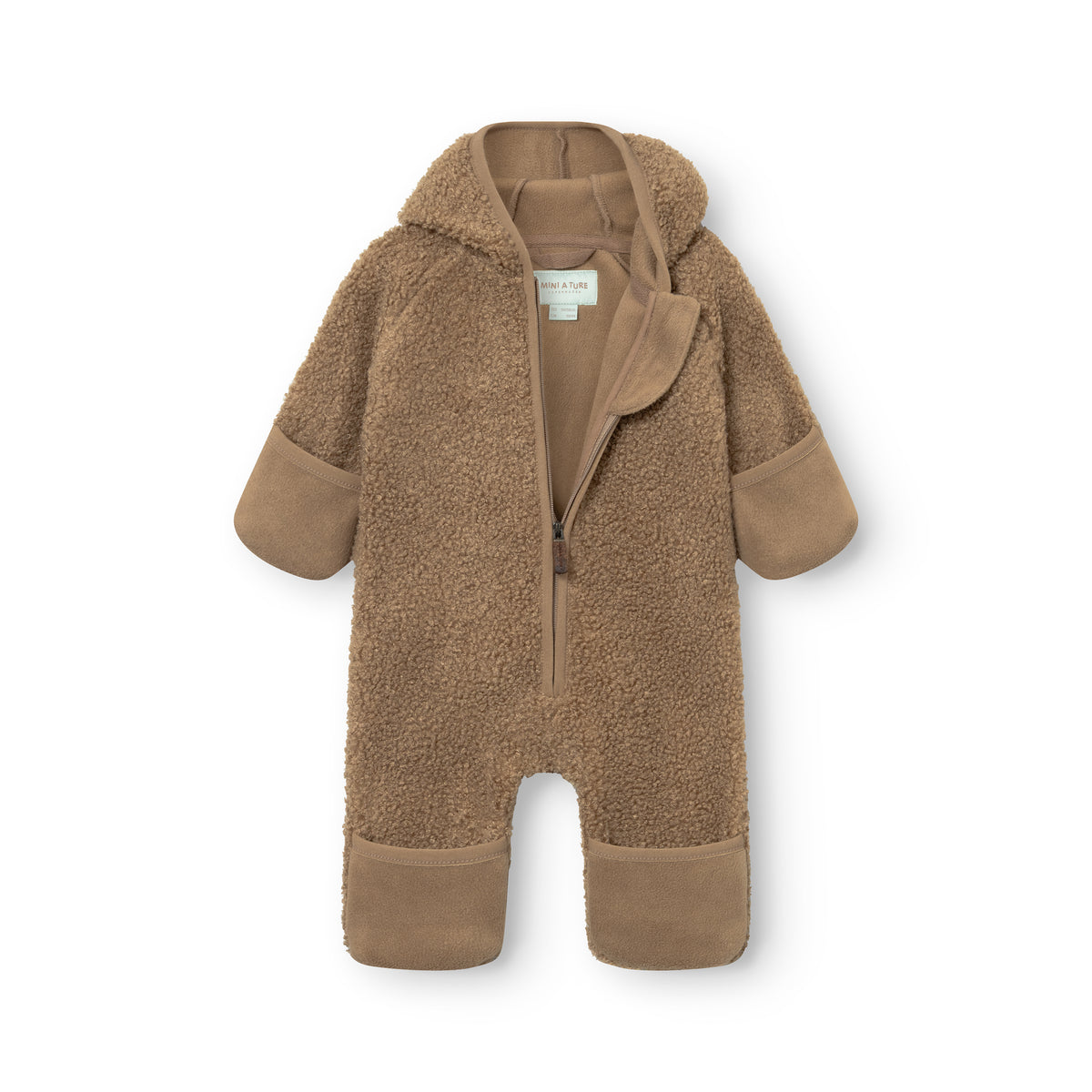 MINI A TURE MATADEL teddy fleece jumpsuit