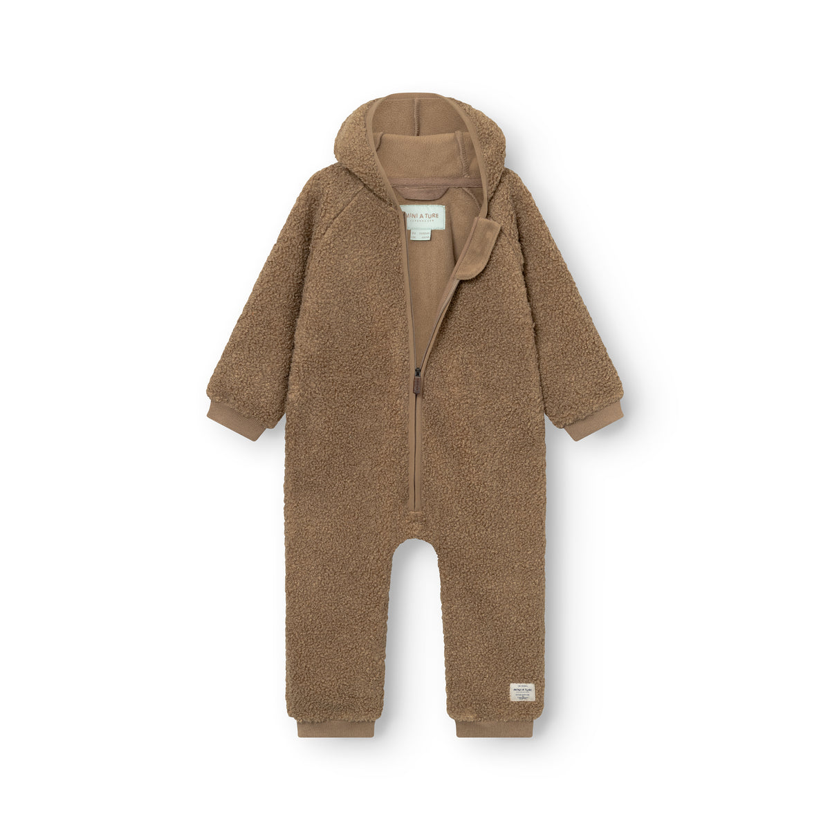 MINI A TURE MATADEL teddy fleece jumpsuit