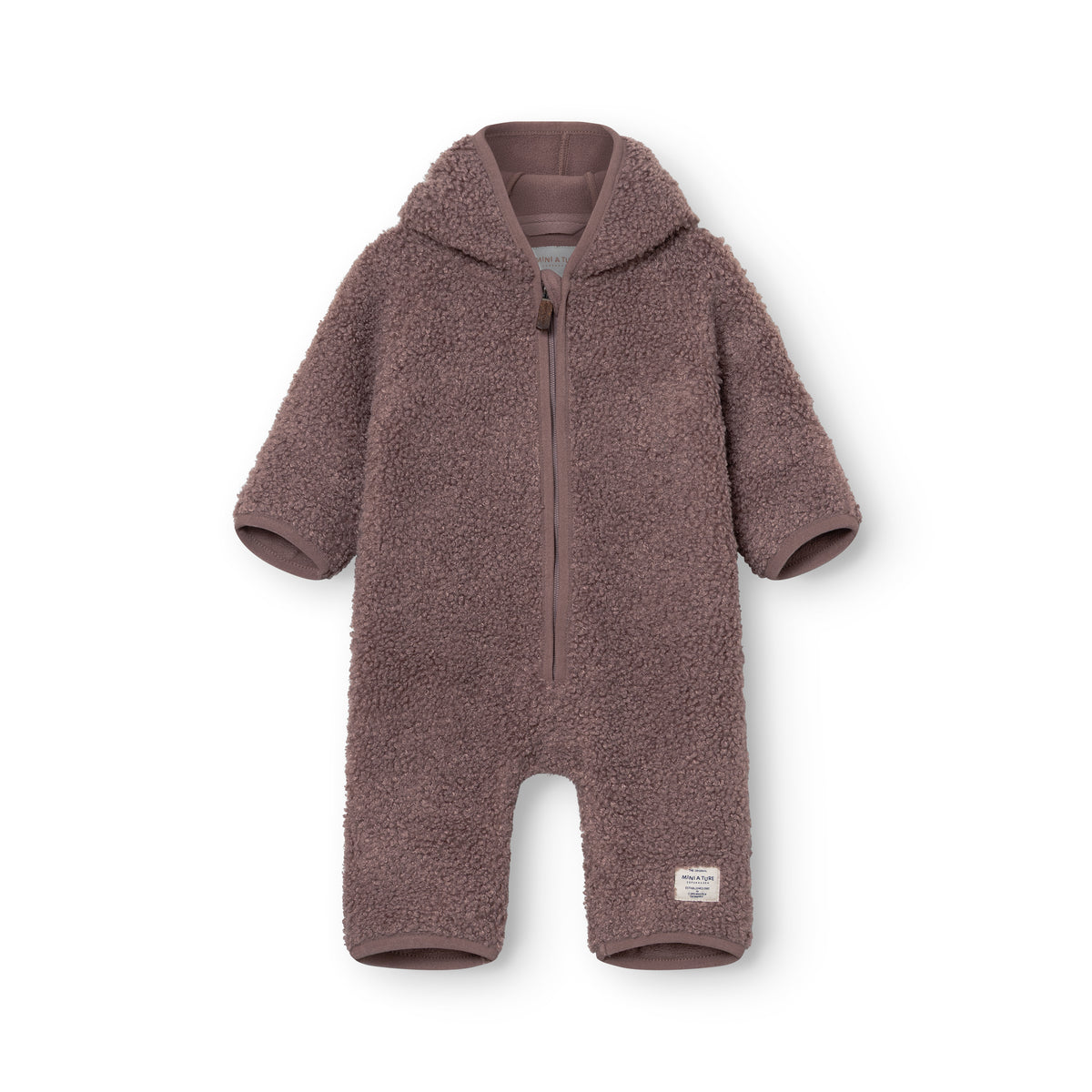MINI A TURE MATADEL teddy fleece jumpsuit