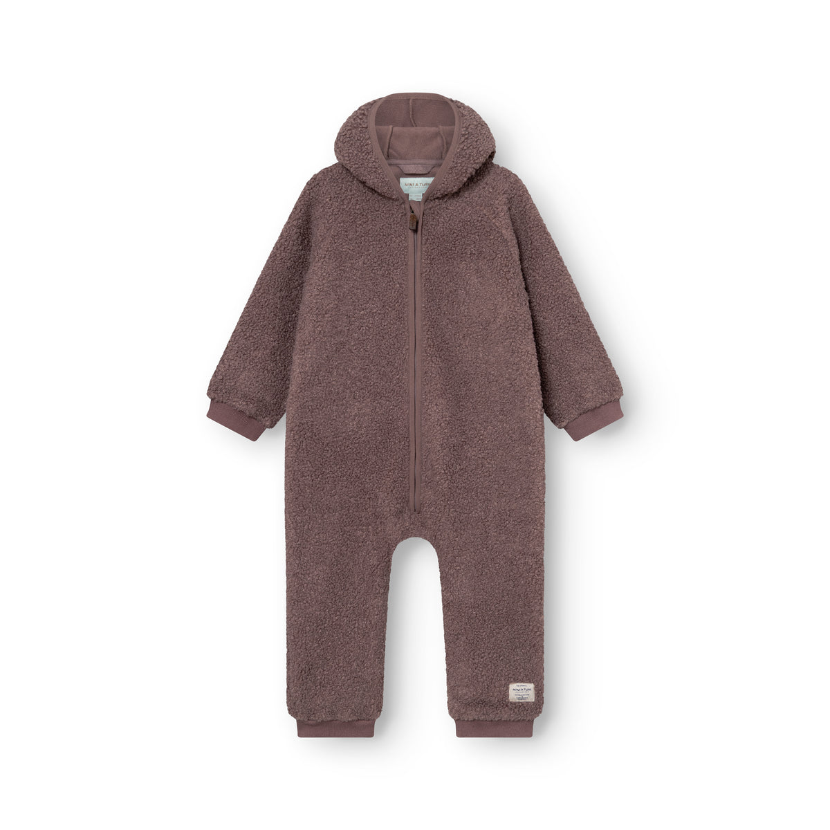 MINI A TURE MATADEL teddy fleece jumpsuit