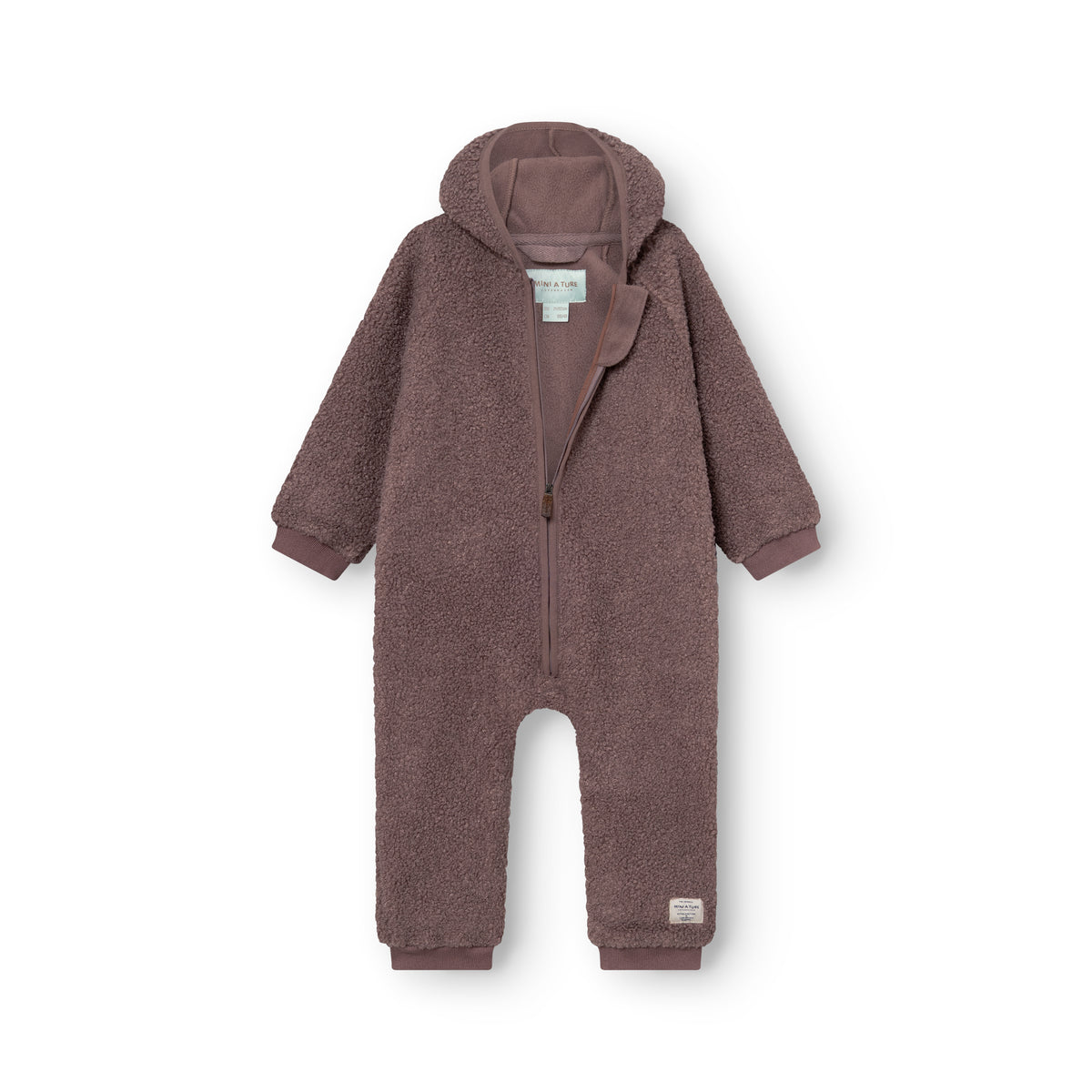MINI A TURE MATADEL teddy fleece jumpsuit