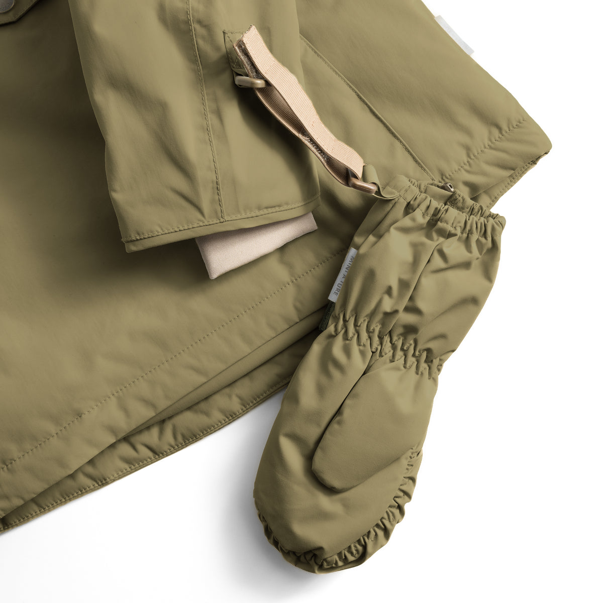 MINI A TURE MATCESAR fleece-lined mittens