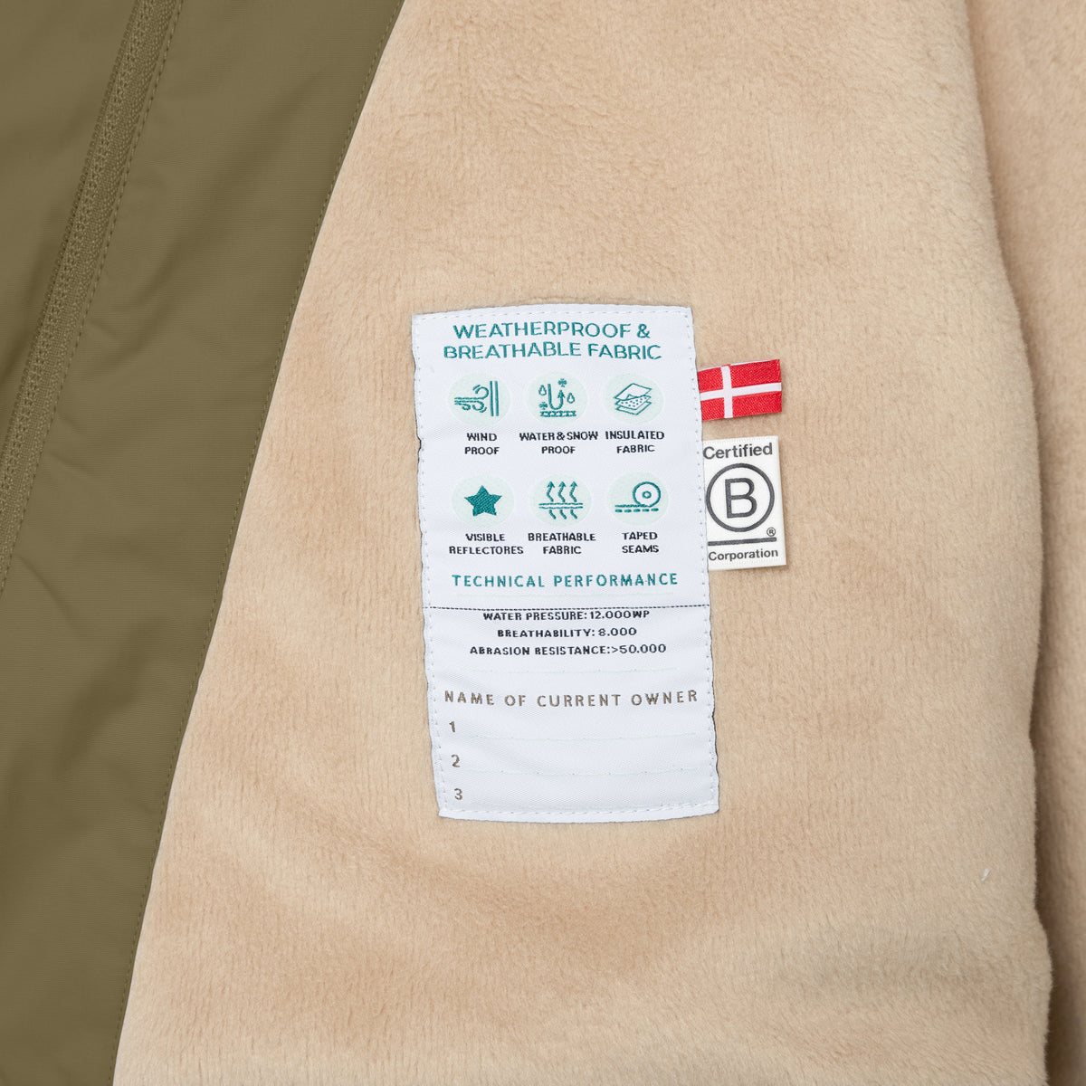 MINI A TURE MATWANG fleece-lined winter jacket