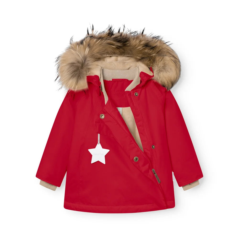 MATWANG fleece lined winter jacket fur. GRS