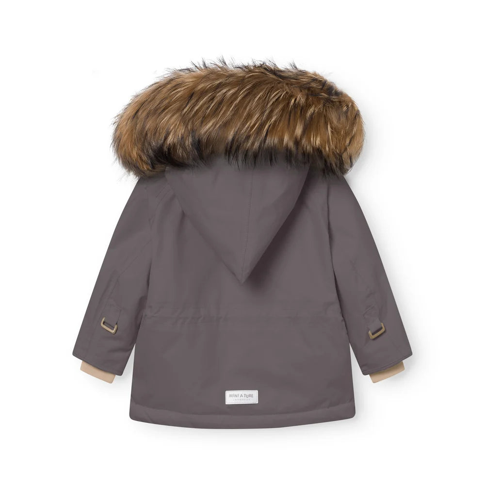 MATWANG fleece lined winter jacket fur. GRS