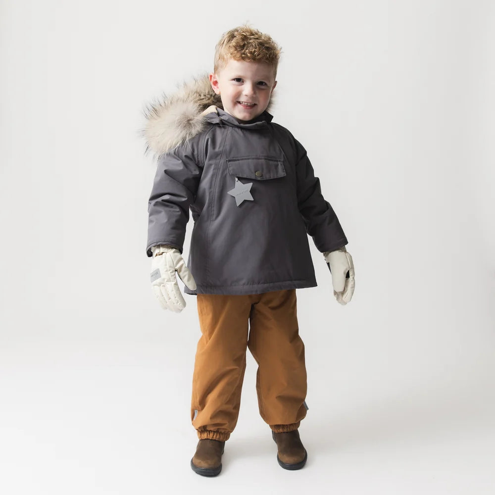MATWANG fleece lined winter jacket fur. GRS