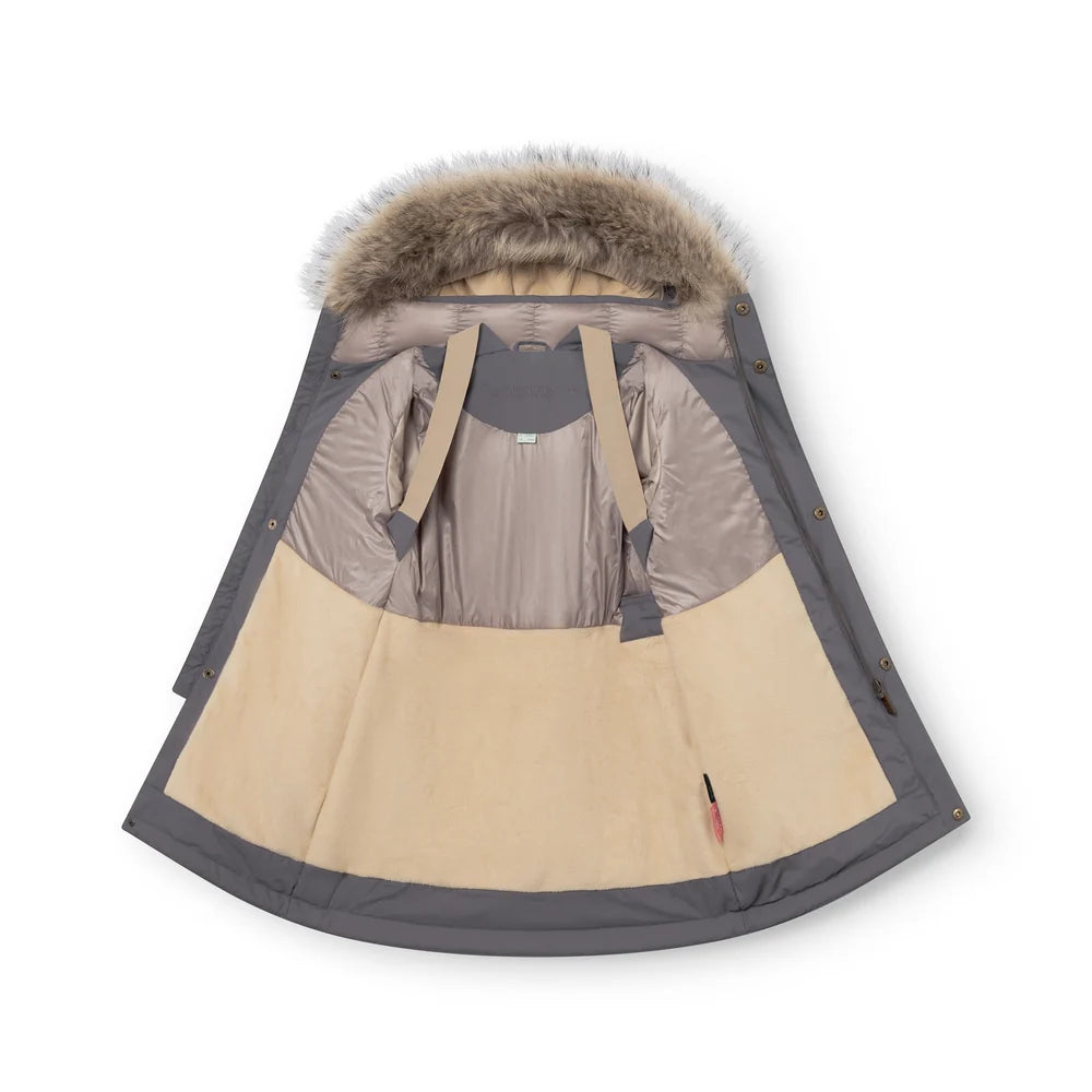 MATVENCASIA fleece lined winter jacket fur. GRS