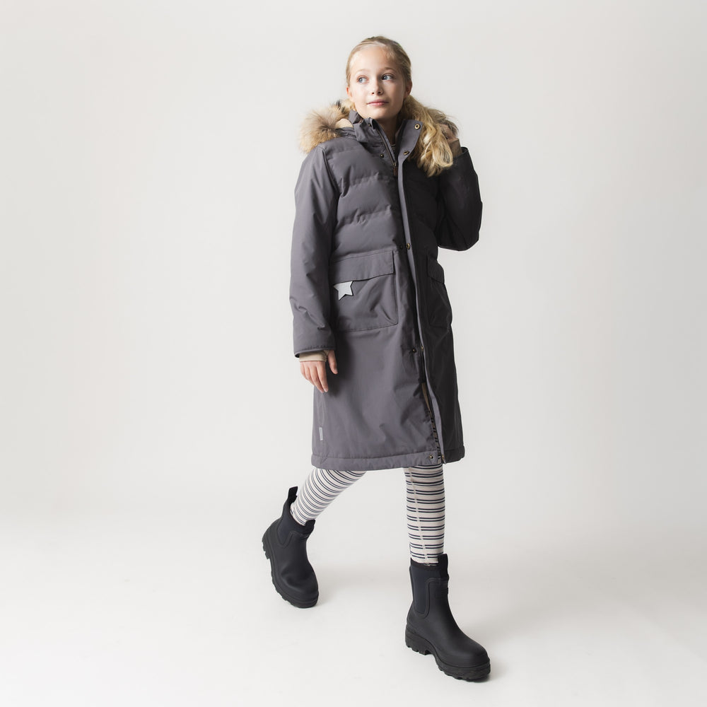 MATVENCASIA fleece lined winter jacket fur. GRS