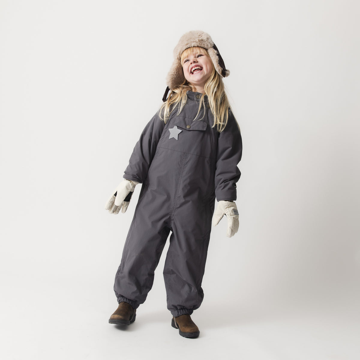 Combinaison de neige MINI A TURE MATWISTI doublée polaire