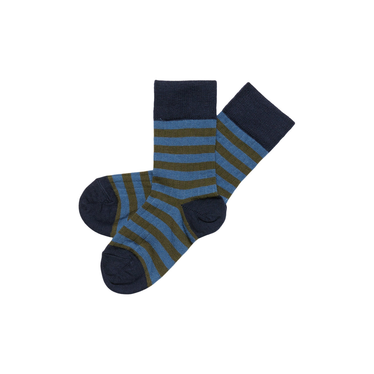 Lot de 2 chaussettes classiques rayées FUB