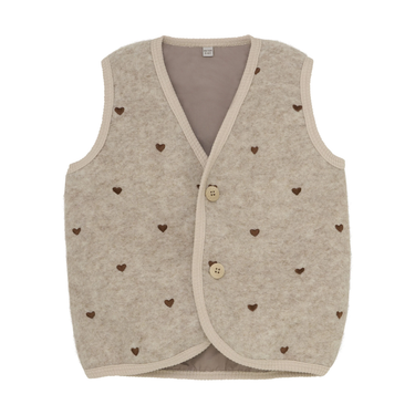 Translation missing: en.Huttelihut Embroidered Wool Vest with Lining