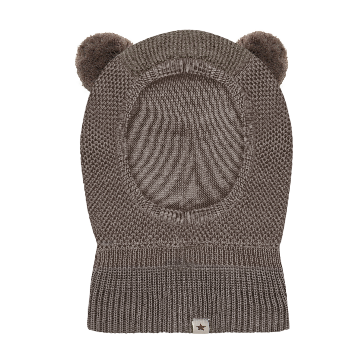 Cagoule coupe-vent Huttelihut à pompons