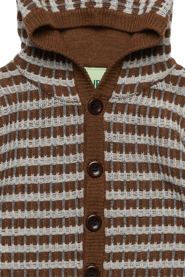 Translation missing: en.FUB Baby Multi Cardigan in hazel, light grey and steel
