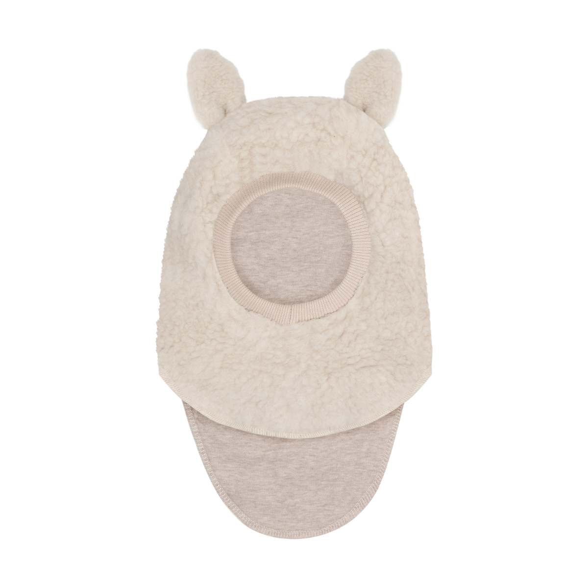Cagoule teddy Huttelihut à oreilles en laine