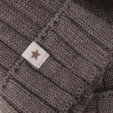 Translation missing: en.Huttelihut Knit Wool Hat with Alpaca Pompoms