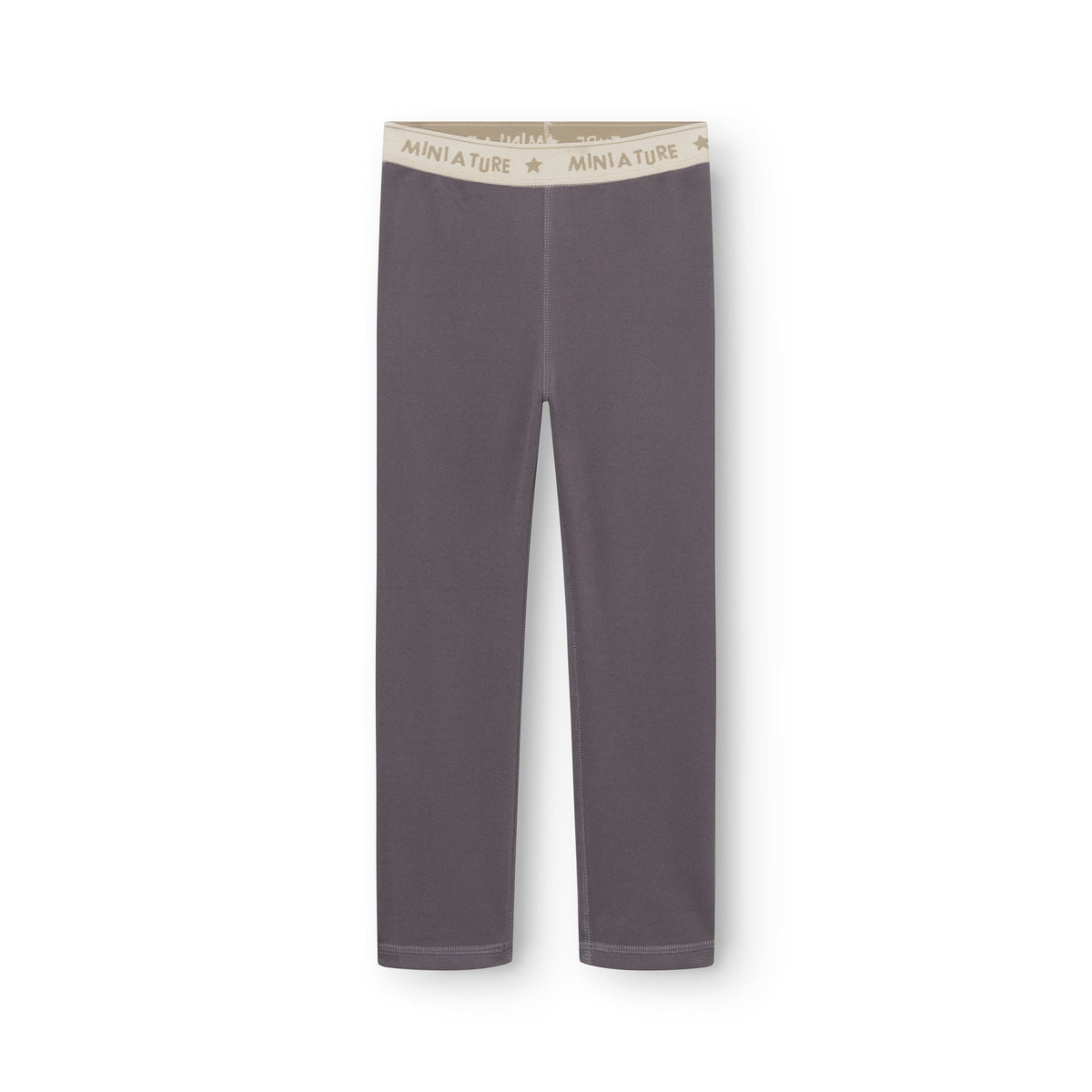 MINI A TURE MATLEEMA light fleece tights Rabbit plum (9720)